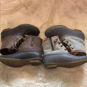Sperry Duck Boots Bundle Womens 7.5